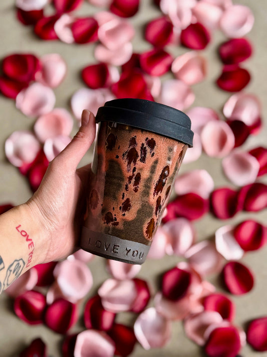 'love you' travel tumbler