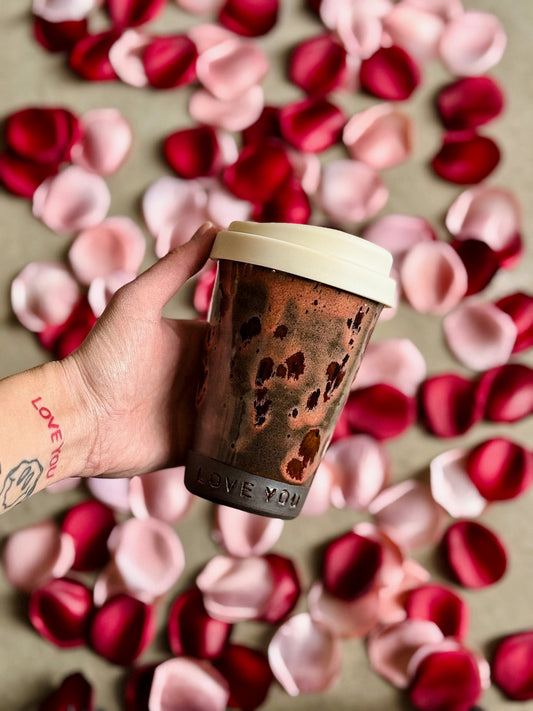 'love you' travel tumbler