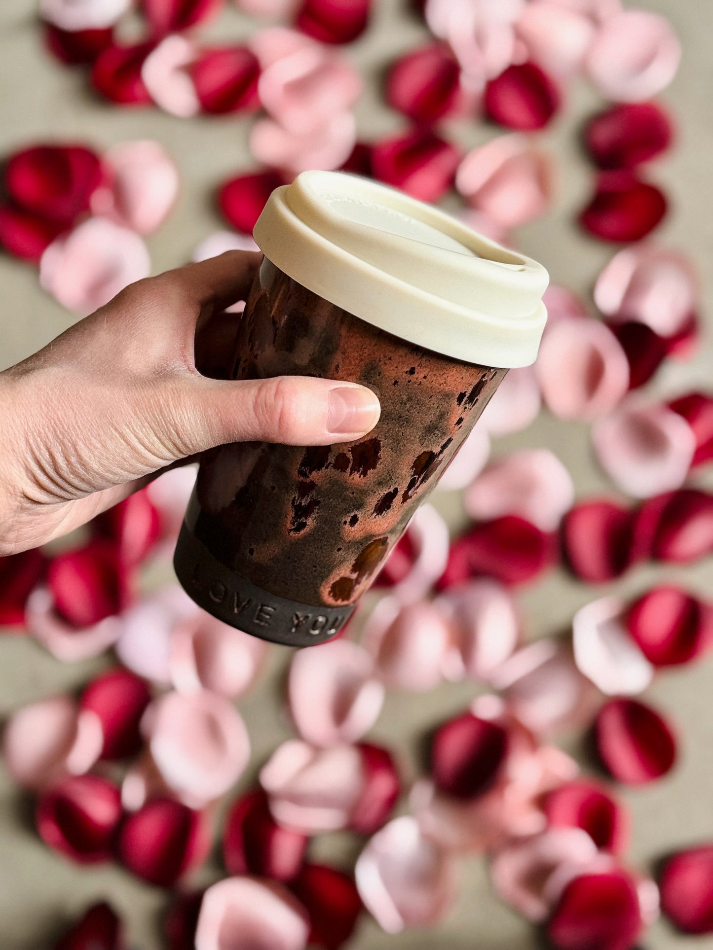 'love you' travel tumbler