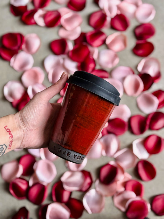 'love you' travel tumbler