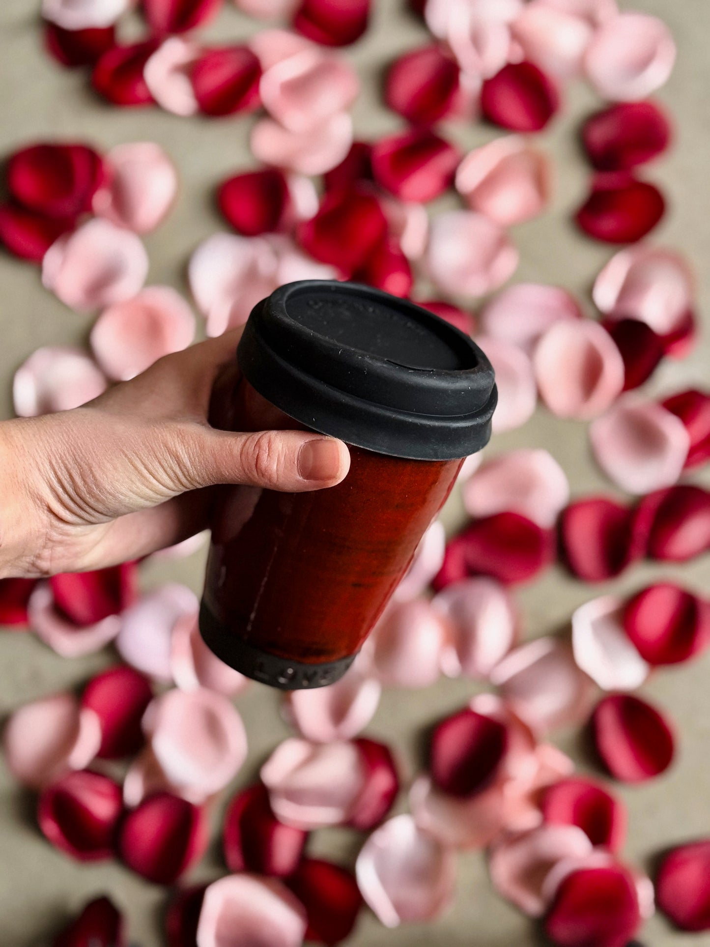 'love you' travel tumbler