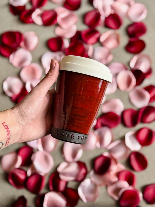 'love you' travel tumbler