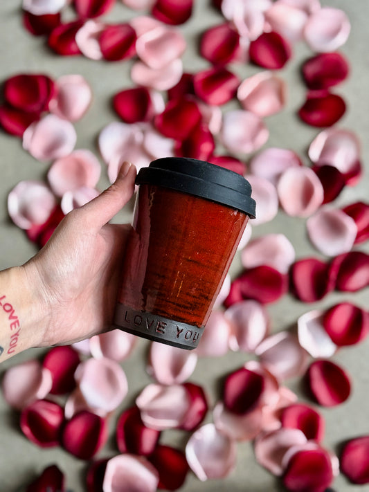 'love you' travel tumbler (mini)