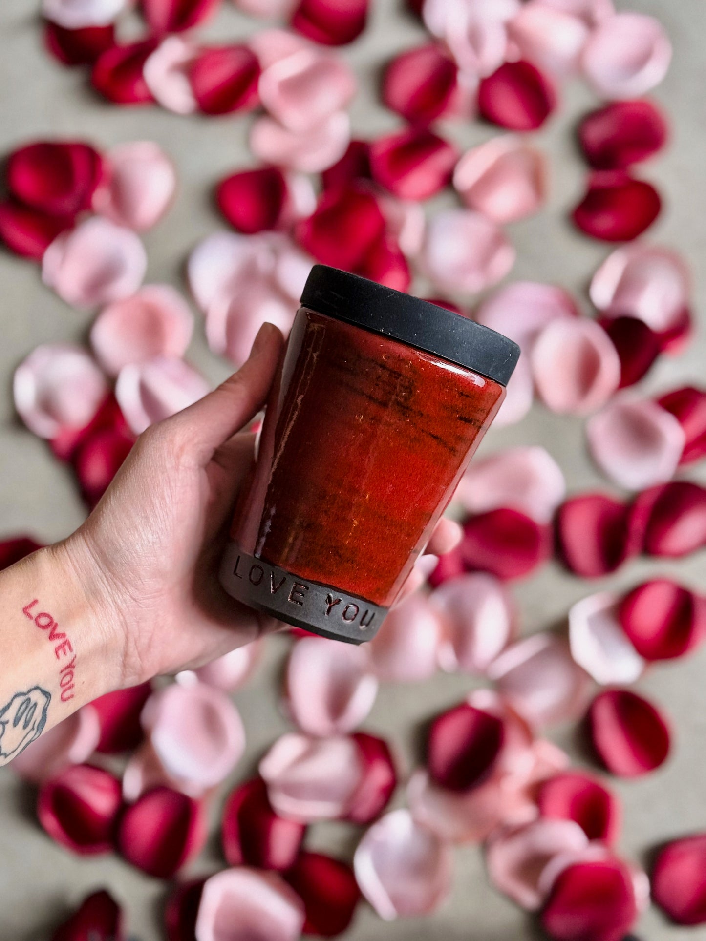 'love you' travel tumbler (mini)