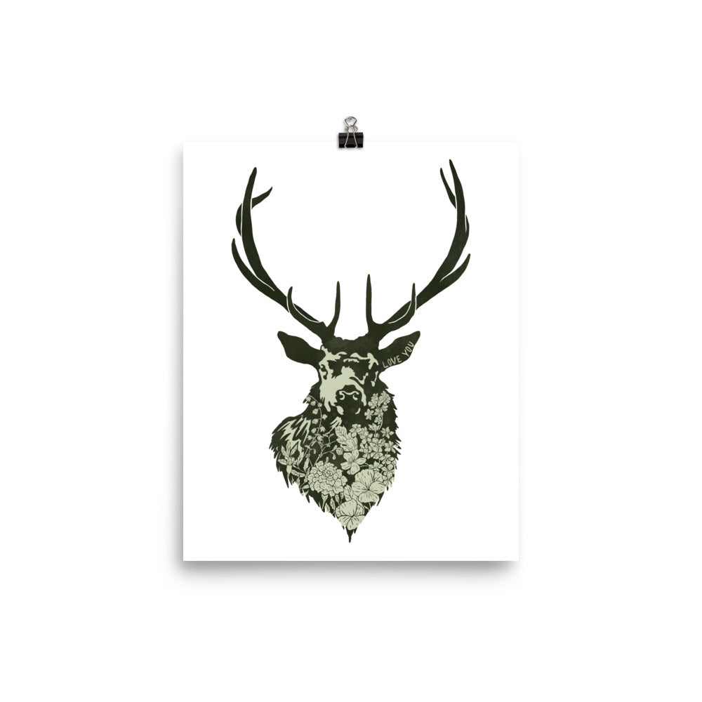 Elk Print