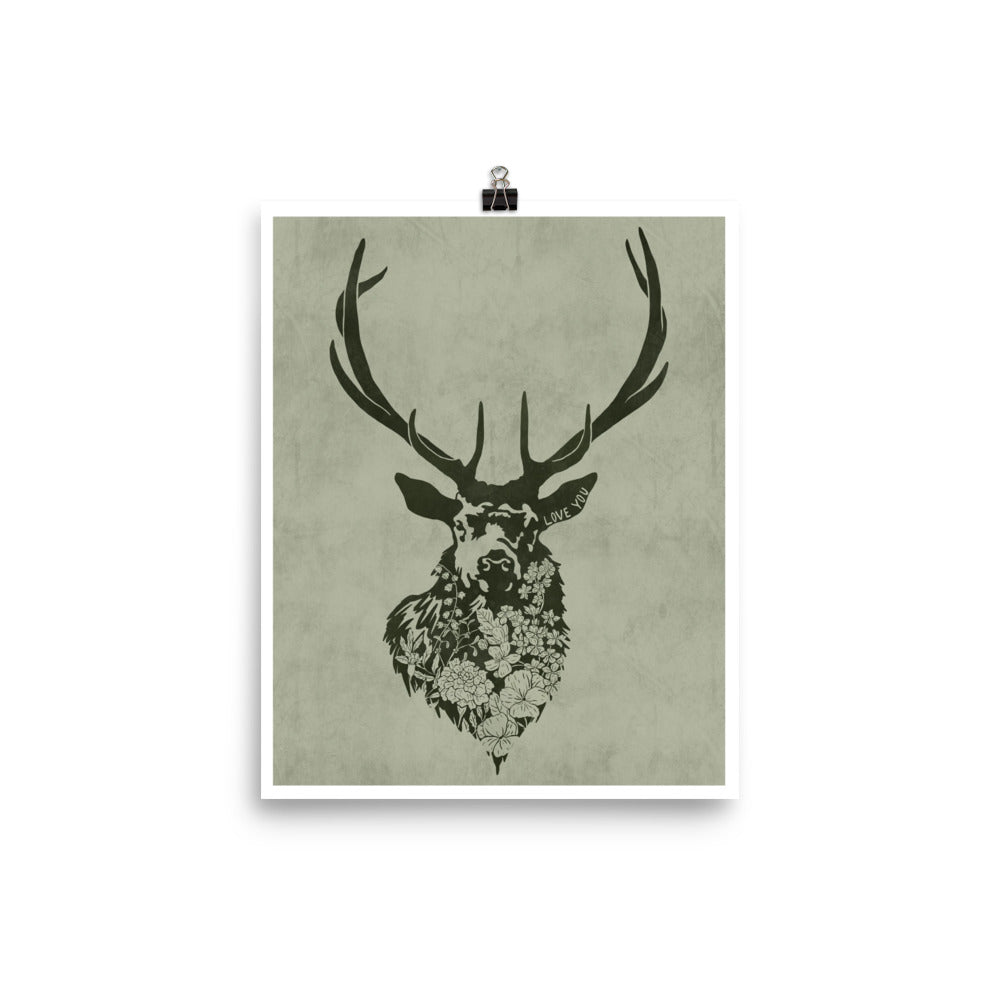 Elk Print